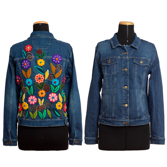 Embroidered Jean Jacket