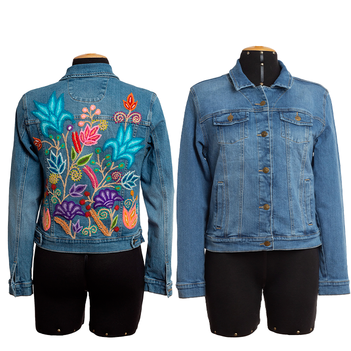 Embroidered Jean Jacket