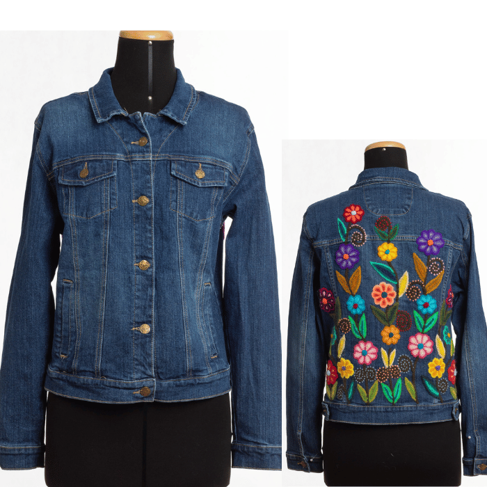 Embroidered Jean Jacket