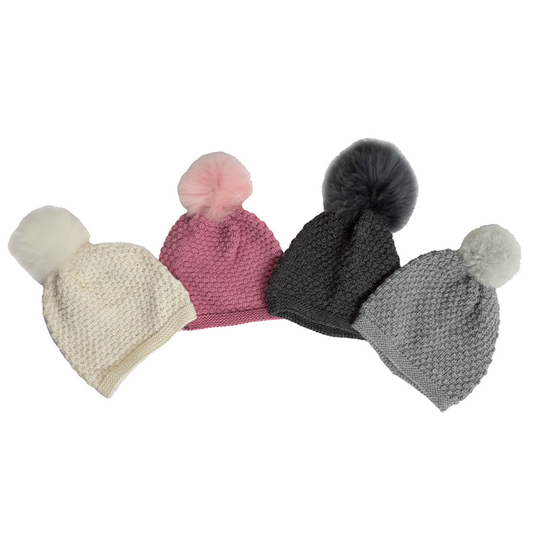 Alpaca & Acrylic Beanies