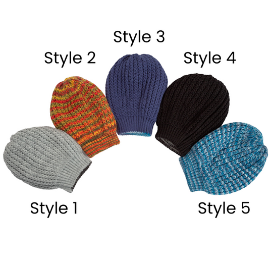 Alpaca & Acrylic Beanies